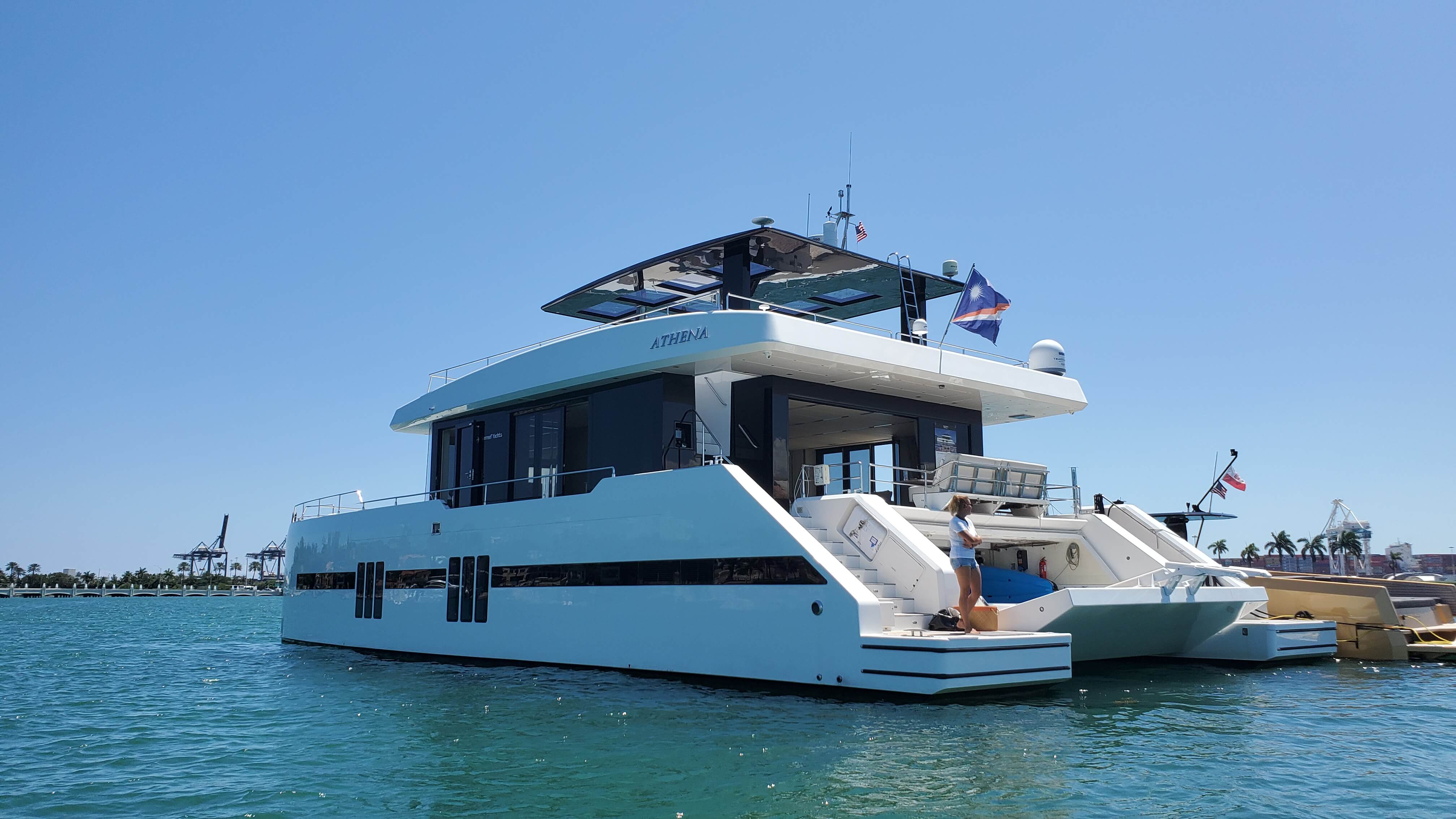 Used Power Catamaran for Sale 2017 Sunreef Supreme 68-P Boat Highlights